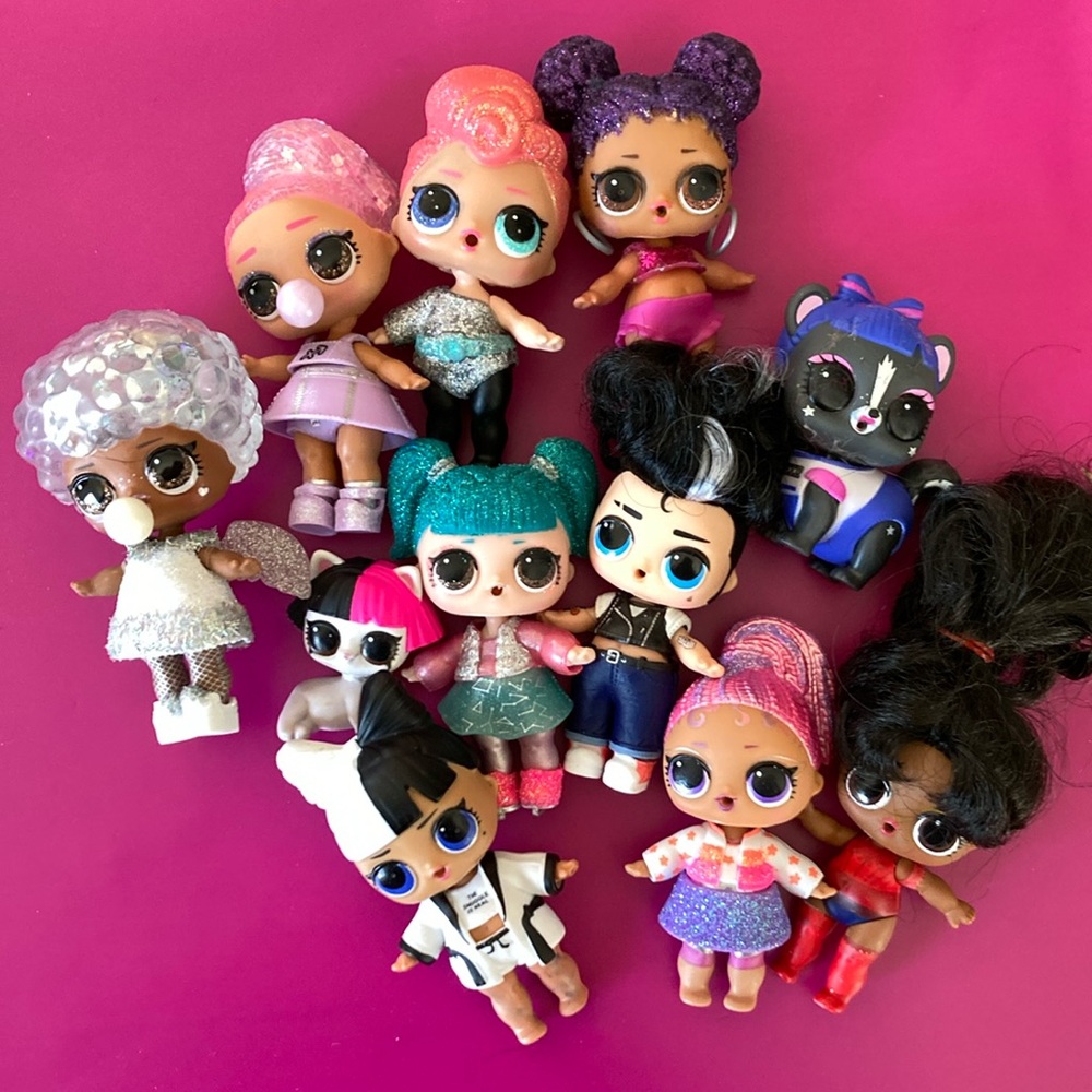 Colorful Collectible LOL Dolls